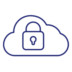 cloud security icon