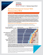 Eliminate Passwords Forever With Passwordless MFA - 451 Research Report