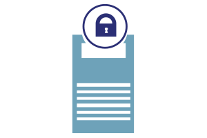 Cloud File Encryption Icon