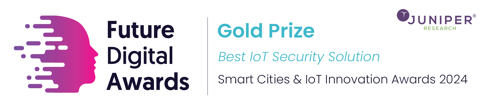Thales receives the 2024 Juniper's Smart Cities & IoT Innovation Award Gold award for the best IoT Security Solution