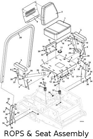 rops and seat assembly