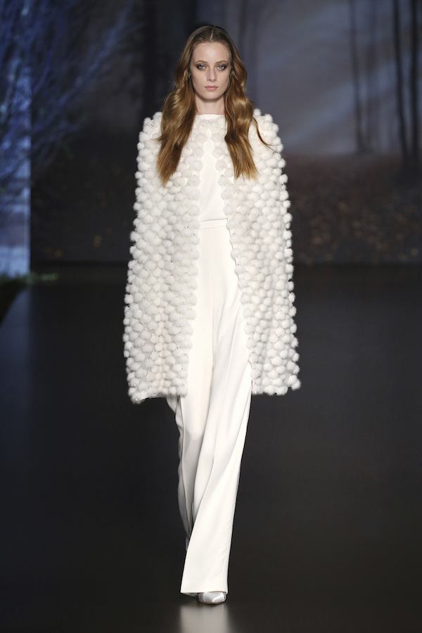 PARIS, FRANCE - JULY 10: A model walks the runway during the Ralph & Russo show as part of Paris Fashion Week - Haute Couture Fall/Winter 2014-2015 at Pavillon Cambon Capucines on July 10, 2014 in Paris, France. (Photo by Richard Bord/Getty Images)