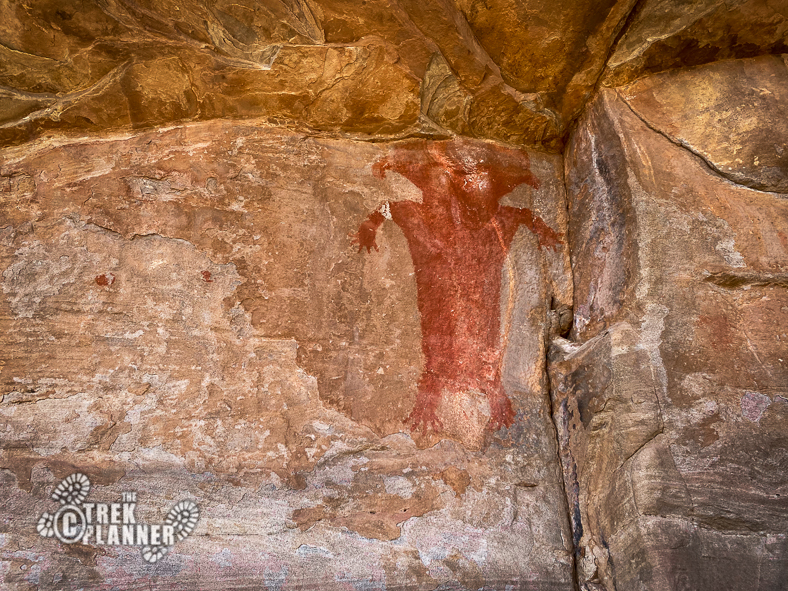 Big Red Man Pictograph – St. George, Utah