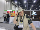 Jack Neubart, Shutterbug at the Powerocks’ Booth, LVCC