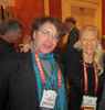 Karen Thomas, Thomas PR and Bill Kouwenhoven, Thomas PR at Showstoppers