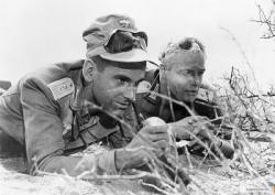 Maximilian Schell and Marlon Brando in The Young Lions