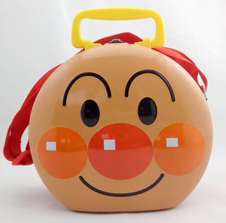 Anpanman tin box with handle