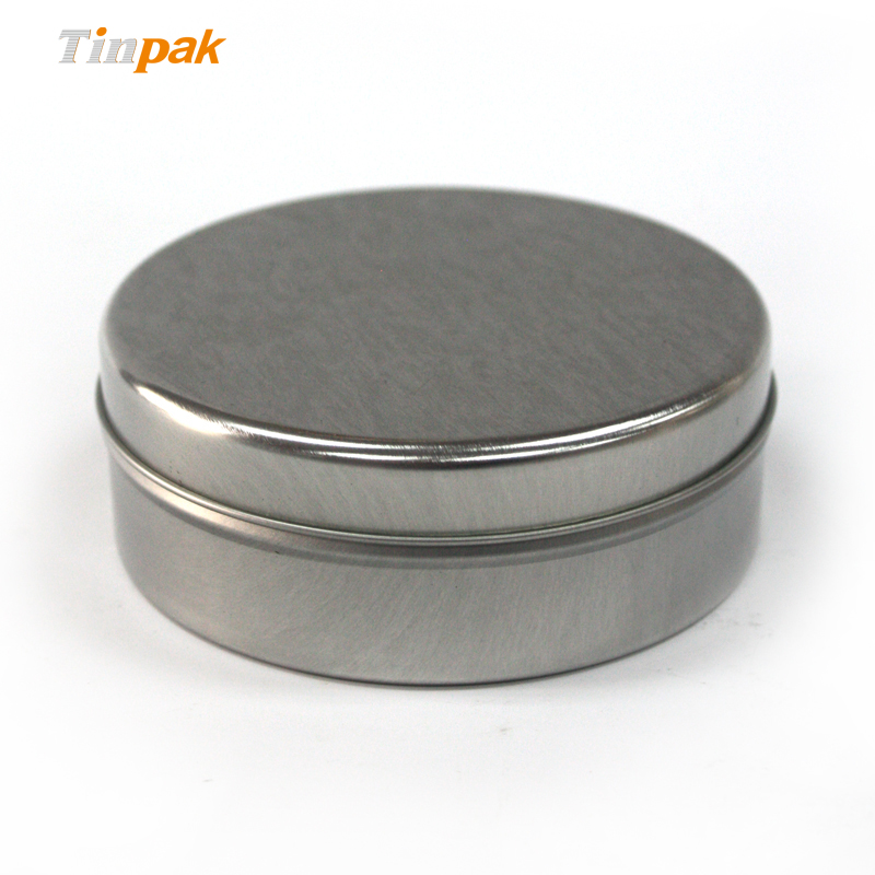 Bulk plain metal wax containers for sale