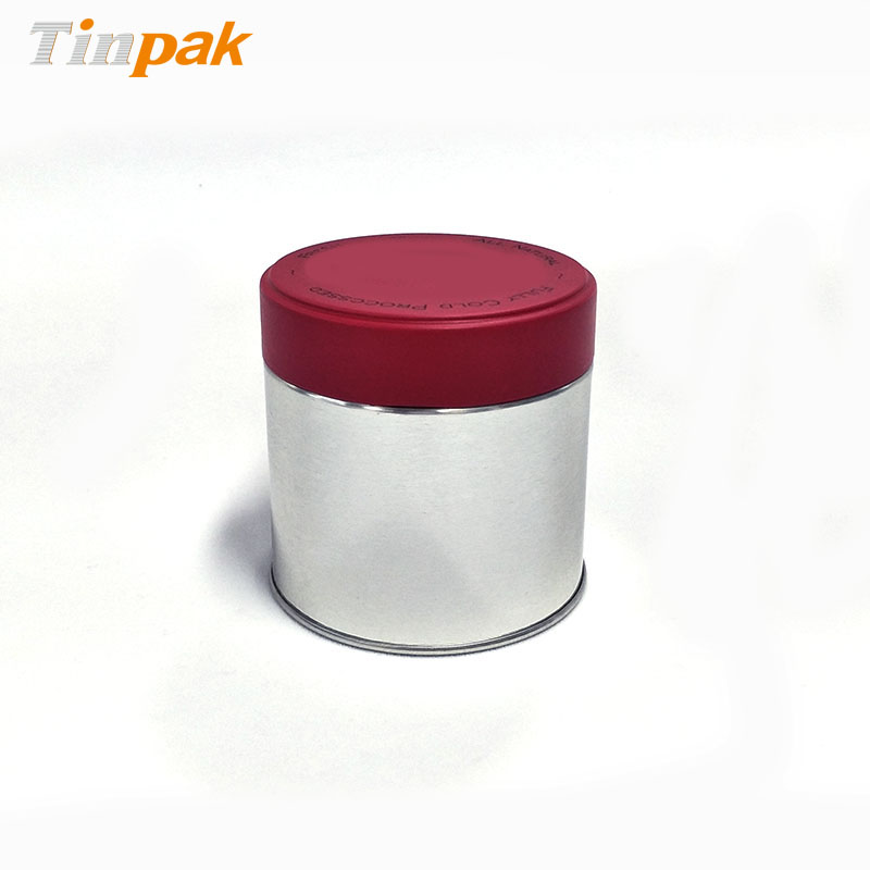 customized round metal boxes with twist lids