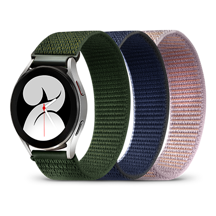 PureGear PureGear Velcro Watch Bands 3 Pack for Samsung Galaxy Watch 5/6