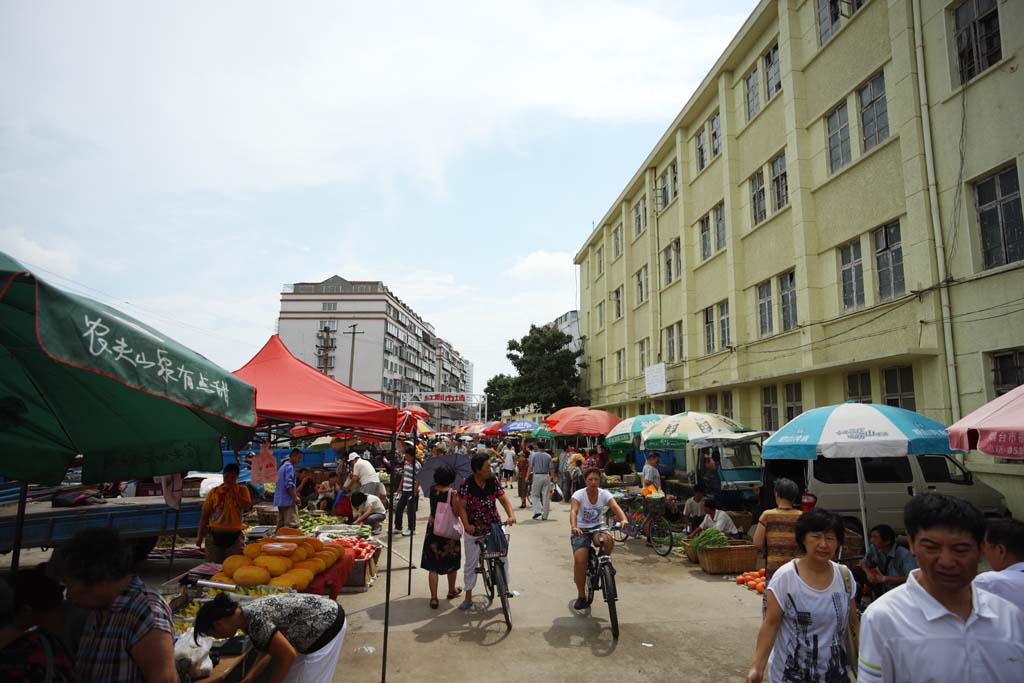 foto,tela,gratis,paisaje,fotografía,idea,Un mercado de ganancia rojo hondo, Mercado, Compartimiento de calle, Compras, Vida