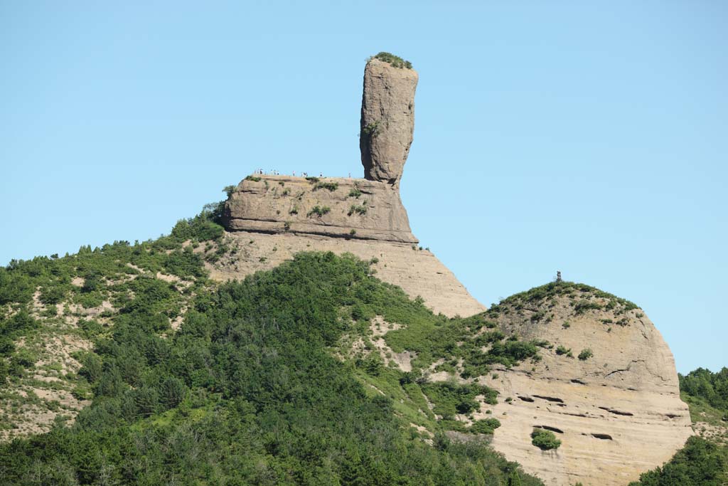 fotografia, materiale, libero il panorama, dipinga, fotografia di scorta,Vetta di martello di slitta, peso di bastone, Mt. peso di bastone, pietra, Pietre stranamente plasmate