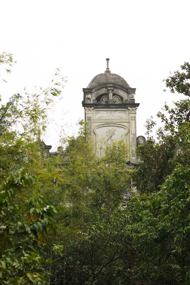 Foto, materieel, vrij, landschap, schilderstuk, bevoorraden foto,Mama xiang lang, De ravages, Beeldhouwkunst, [een stenige lap] Een toren, Ik ben Western-trant