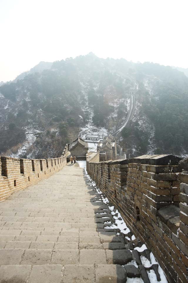 fotografia, materiale, libero il panorama, dipinga, fotografia di scorta,Mu Tian Yu il grande muro, muro di castello, guardia in un castello, Il Hsiung-Nu, 