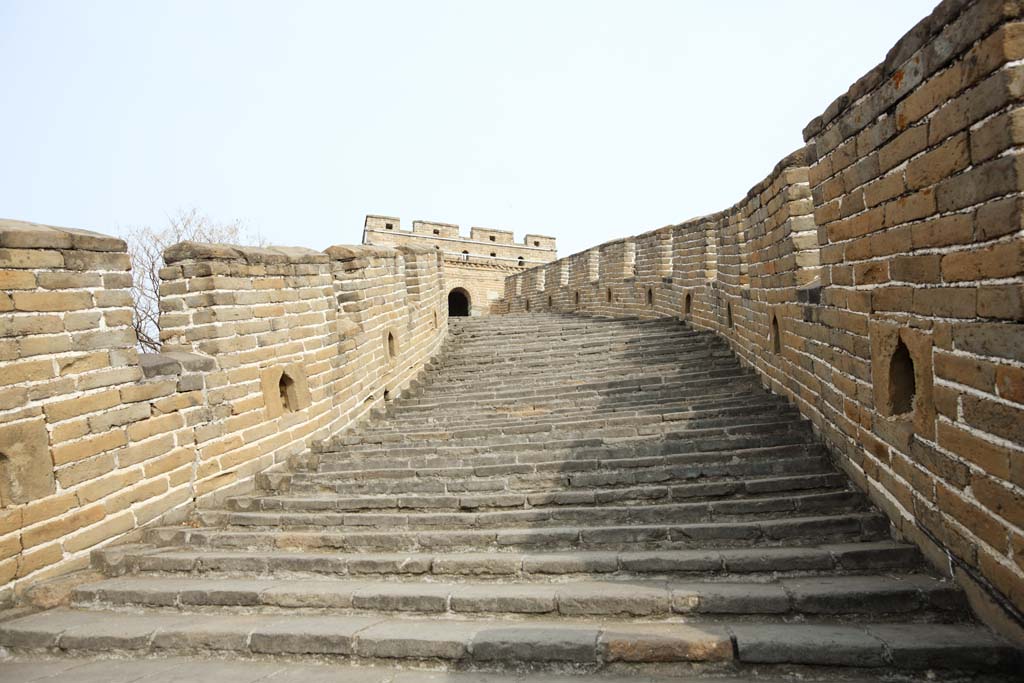 Foto, materiell, befreit, Landschaft, Bild, hat Foto auf Lager,Mu Tian Yu große Mauer, Burgmauer, Vorsicht in einer Burg, Der Hsiung-Nu, 