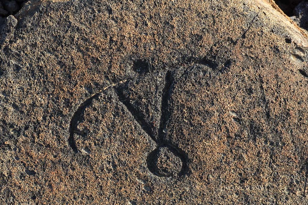 Foto, materiell, befreit, Landschaft, Bild, hat Foto auf Lager,Puako Petroglyph, Lava, Schließen Sie Kunst ab, Petroglyph, kaha-kii