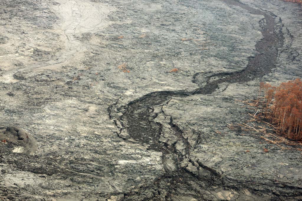 fotografia, materiale, libero il panorama, dipinga, fotografia di scorta,Isola di Hawaii fotografia aerea, Lavico, Il cratere, rompa nella terra, fuoco di foresta