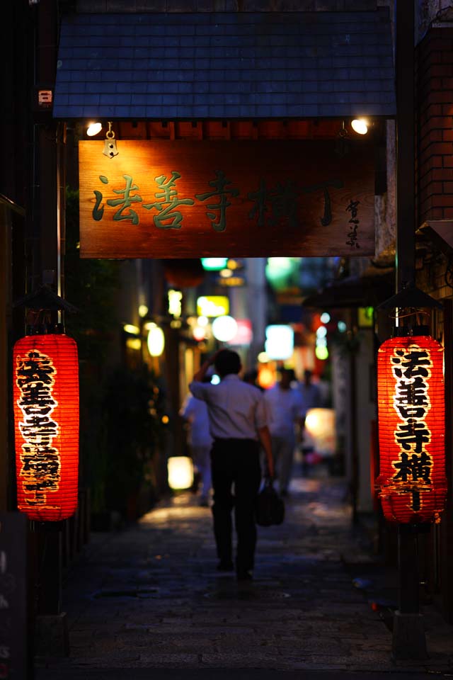 fotografia, materiale, libero il panorama, dipinga, fotografia di scorta,Hozenji alley, , , , 