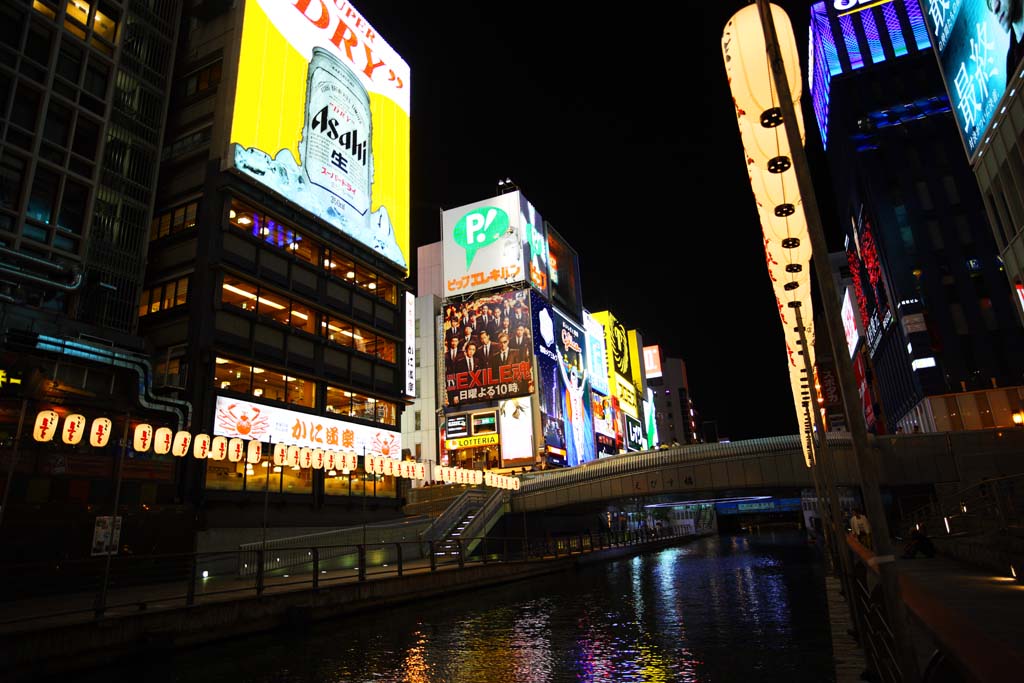 foto,tela,gratis,paisaje,fotografía,idea,Dotonbori, , , , 