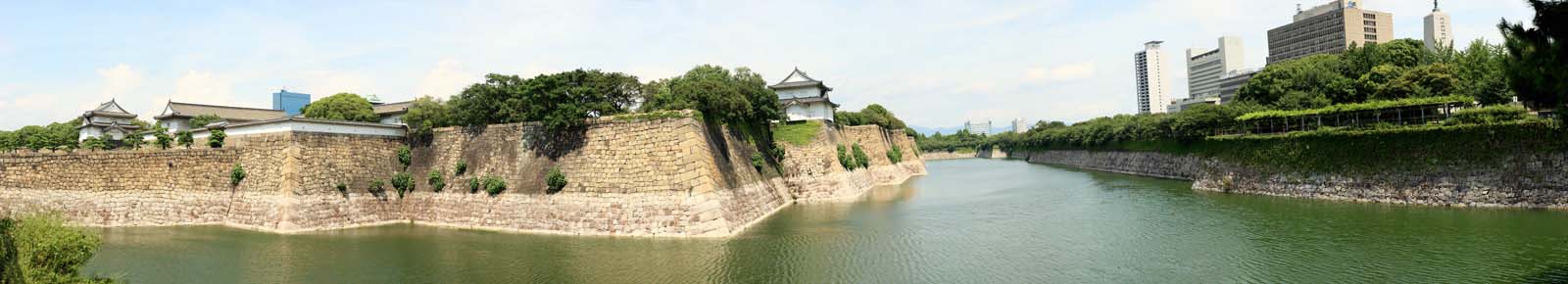 foto,tela,gratis,paisaje,fotografía,idea,El Castillo de Osaka Minamisotobori, , , , 