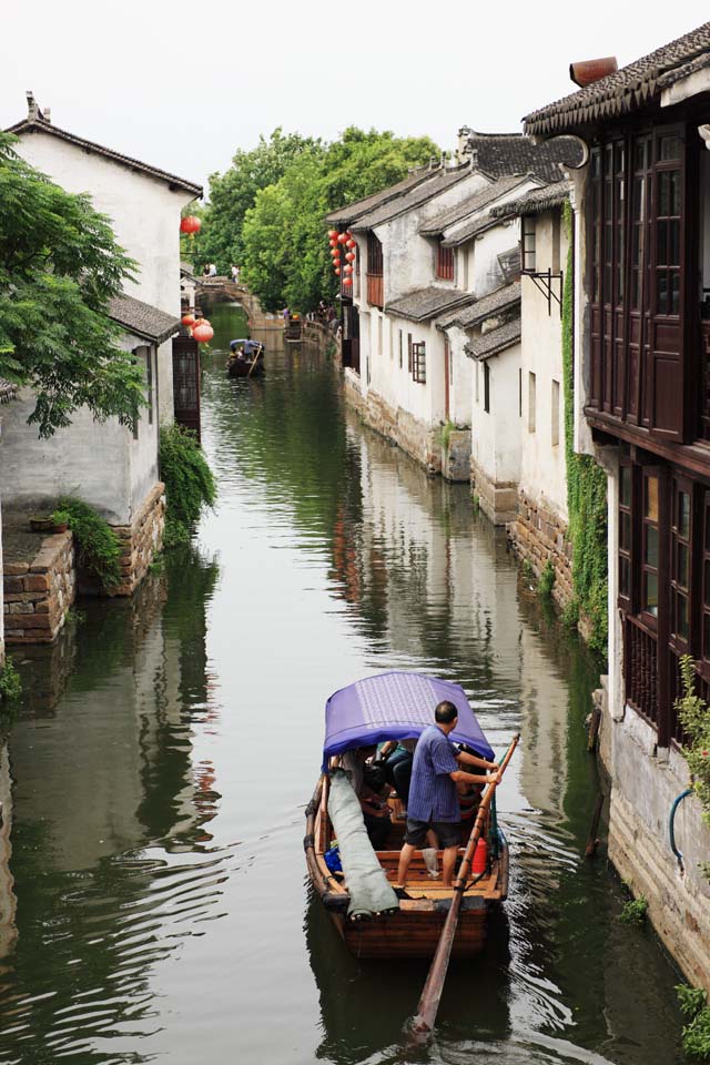 fotografia, materiale, libero il panorama, dipinga, fotografia di scorta,Zhouzhuang, , , , 