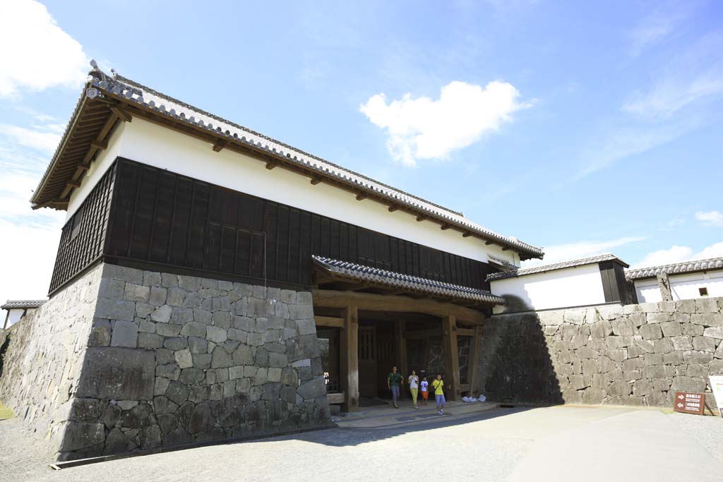 fotografia, materiale, libero il panorama, dipinga, fotografia di scorta,Al Castello di Kumamoto, , , , 