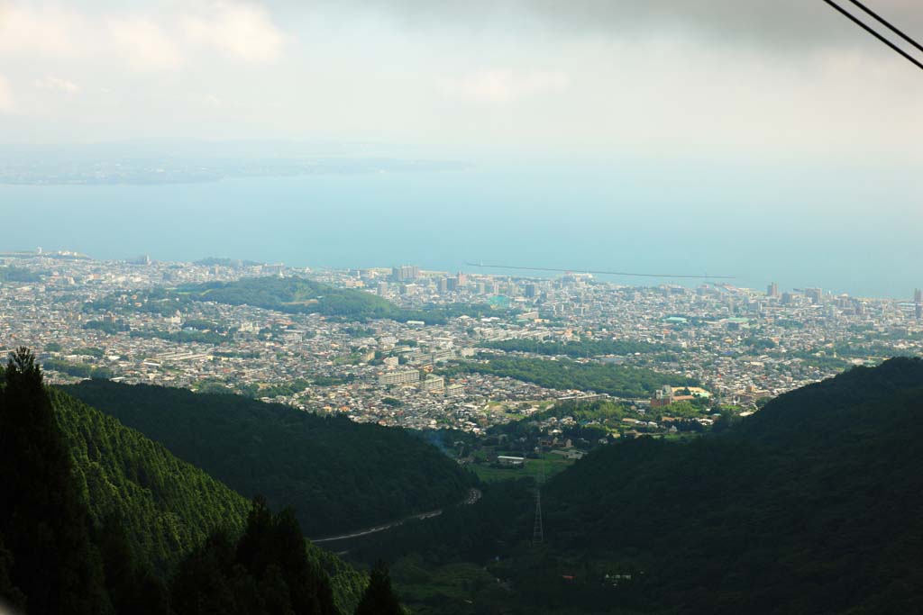 Foto, materiell, befreit, Landschaft, Bild, hat Foto auf Lager,Beppu views, , , , 