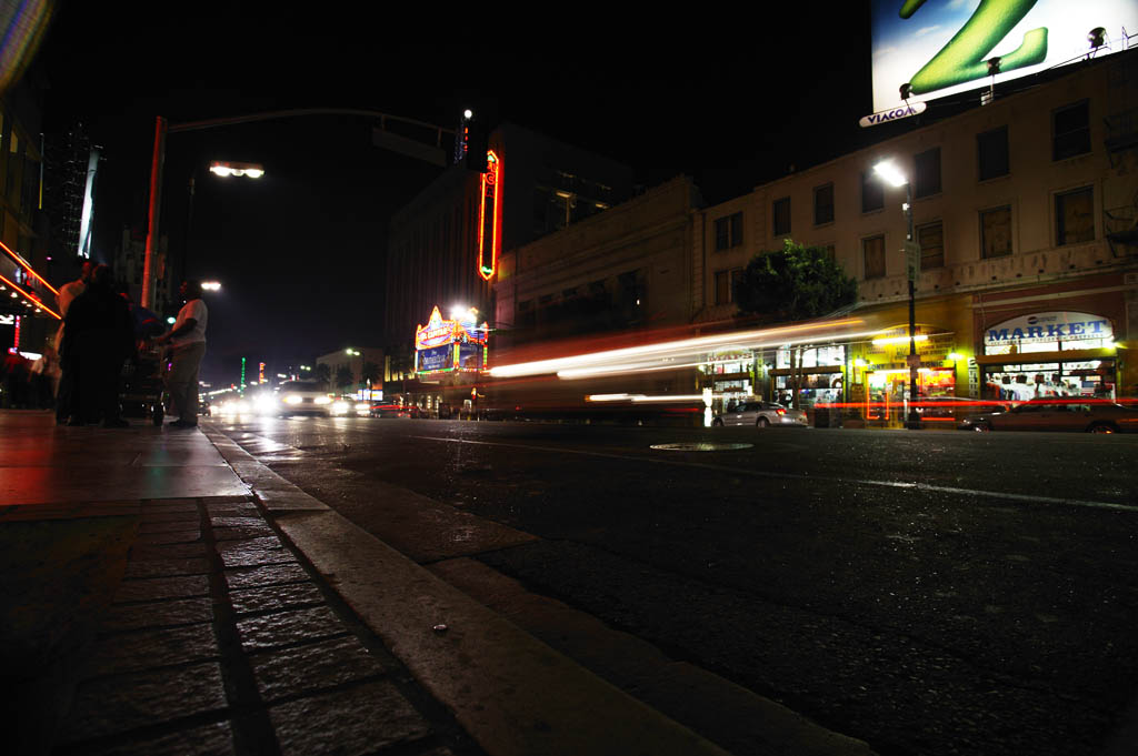 photo, la matière, libre, aménage, décrivez, photo de la réserve,Nuit de Hollywood, visiter des sites pittoresques tache, Hollywood, voiture, route