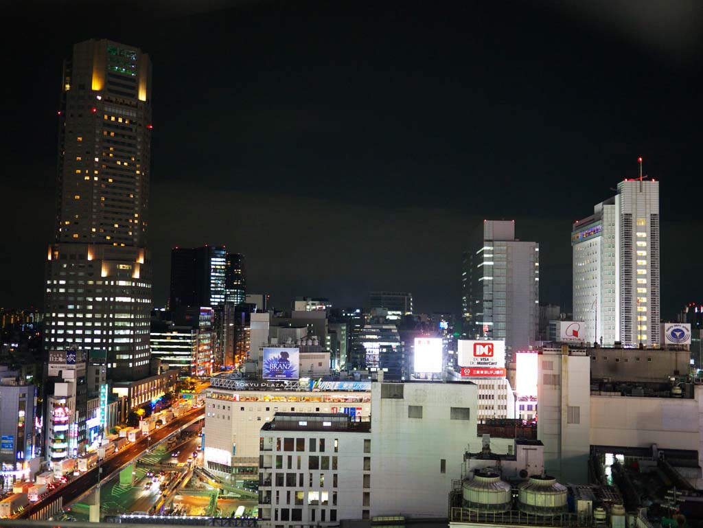 foto,tela,gratis,paisaje,fotografía,idea,Shibuya de noche, , , , 