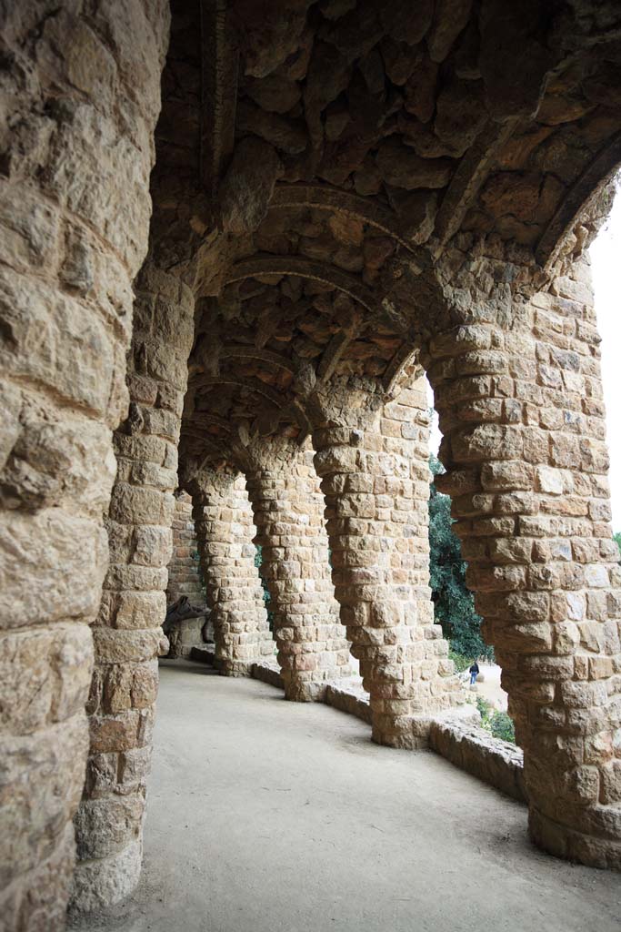 fotografia, materiale, libero il panorama, dipinga, fotografia di scorta,Parco Guell, , , , 