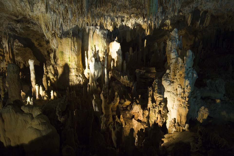 Foto, materiell, befreit, Landschaft, Bild, hat Foto auf Lager,Ishigaki-jima Island Tropfsteinhöhle, Tropfsteinhöhle, Tropfstein, Kalkstein, Höhle