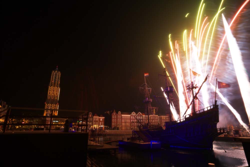 photo, la matière, libre, aménage, décrivez, photo de la réserve,C'est des feux d'artifice sur un voilier, bateau, Feux d'artifice, spectacle, La mer