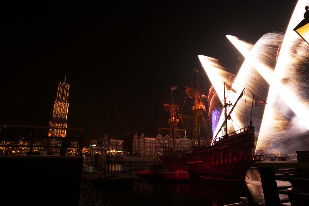 photo, la matière, libre, aménage, décrivez, photo de la réserve,C'est des feux d'artifice sur un voilier, bateau, Feux d'artifice, spectacle, La mer