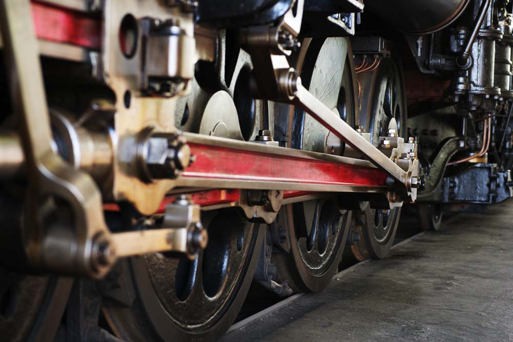 photo, la matière, libre, aménage, décrivez, photo de la réserve,Le rouge de la rame principale bâton, vapeur locomotif, train, roue motrice, Fer