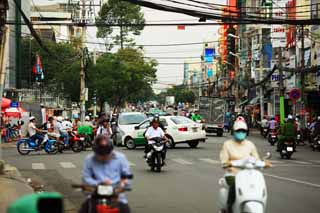 写真,素材,無料,フリー,フォト,クリエイティブ・コモンズ,風景,壁紙,バイクの波, , , , 