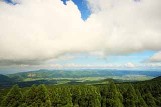 写真,素材,無料,フリー,フォト,クリエイティブ・コモンズ,風景,壁紙,阿蘇山, , , , 