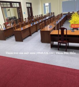 thảm trải hội trường