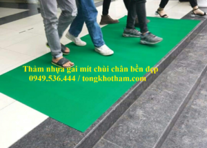 Thảm gai mít chùi chân