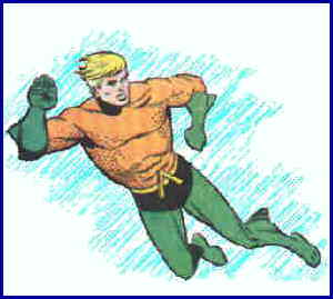 Aquaman, from a 1962 story. Artist: Ramona Fradon.