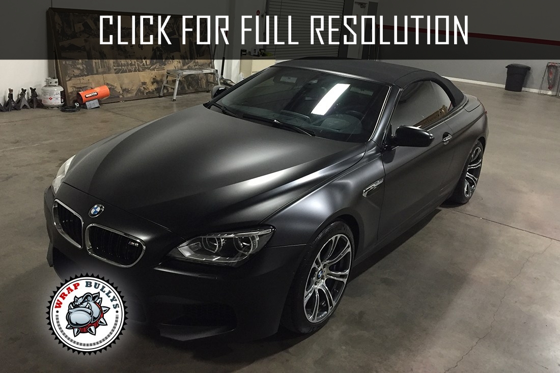 Bmw M6 Matte Black