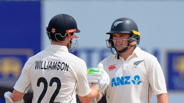 Kane Williamson and Tom Latham