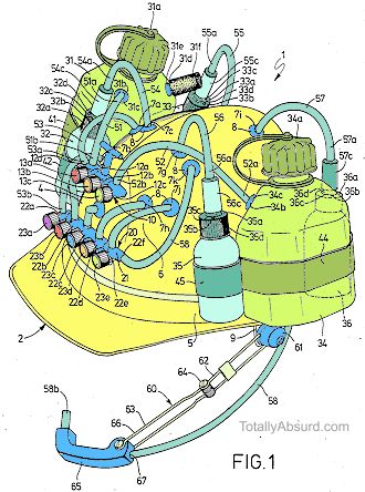 Helmet Bar - Totally Absurd Inventions & Patents!