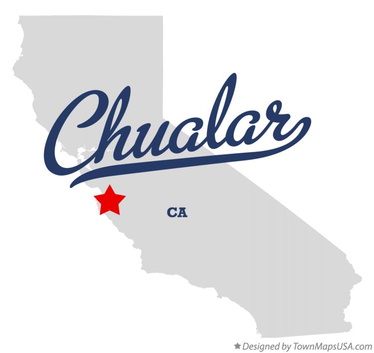 Map of Chualar California CA