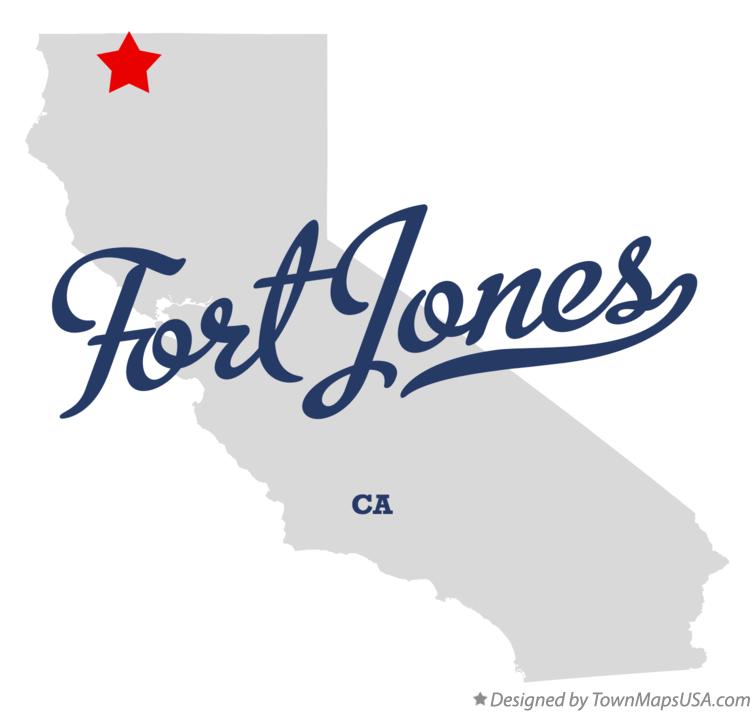 Map of Fort Jones California CA