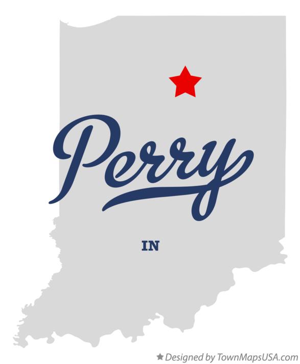 Map of Perry Indiana IN