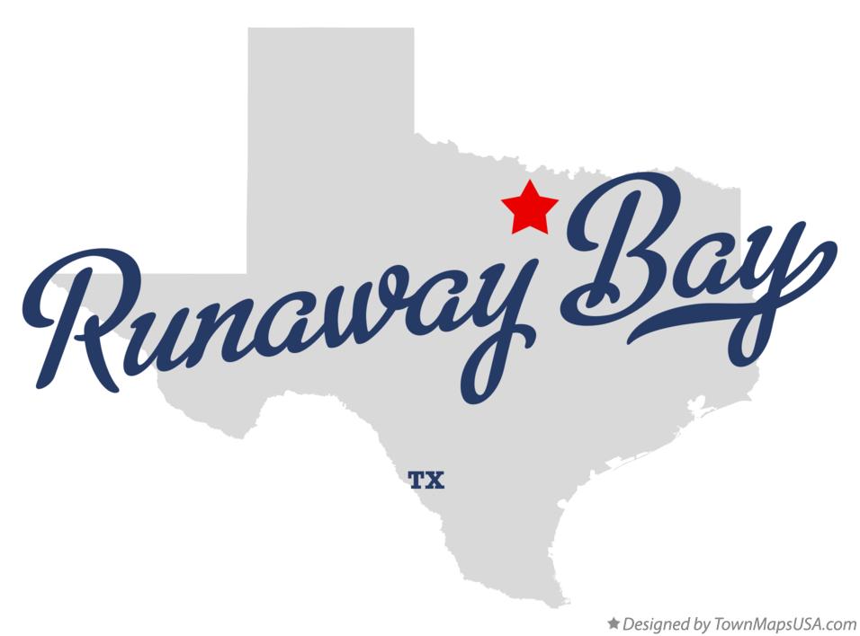 Map of Runaway Bay Texas TX