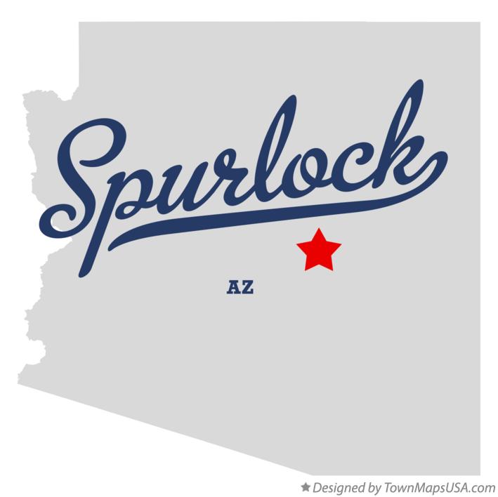 Map of Spurlock Arizona AZ