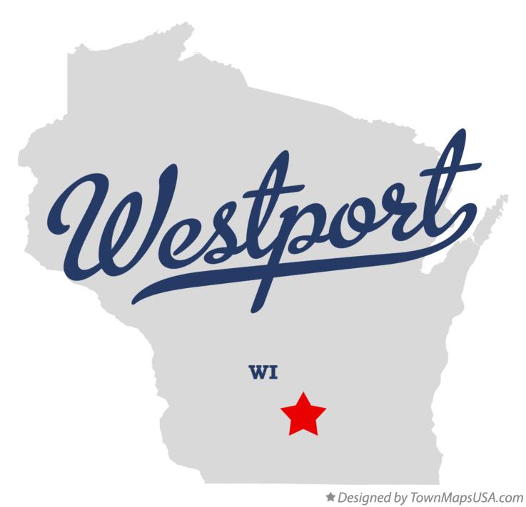 Map of Westport Wisconsin WI