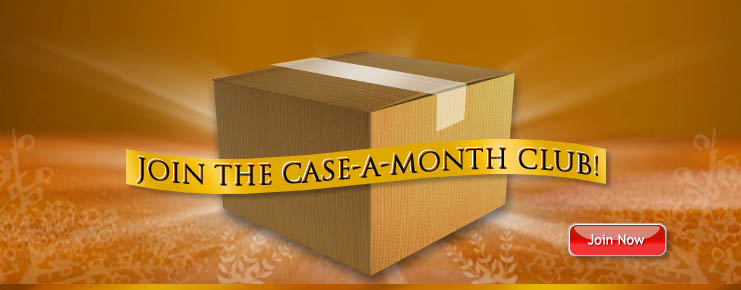 Join the trackmyfoodstorage.com case-a-month club. learn more