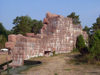 Åland Islands - Fasta Åland - Sund: ruins of Bomarsund Fortress - built by Russians and destroyed byBritish and French during Crimean War - Bomarsunds fästning - photo by P&T Alanko